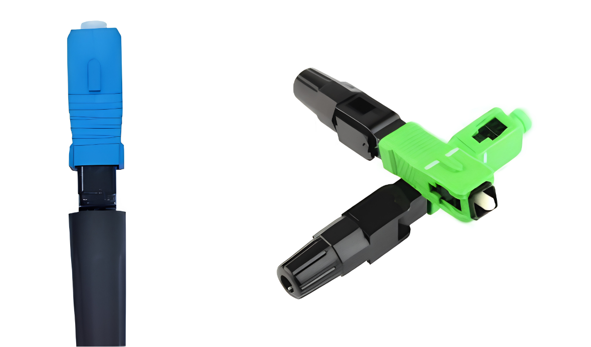 Mechanical Connector for Flat Drop Cable